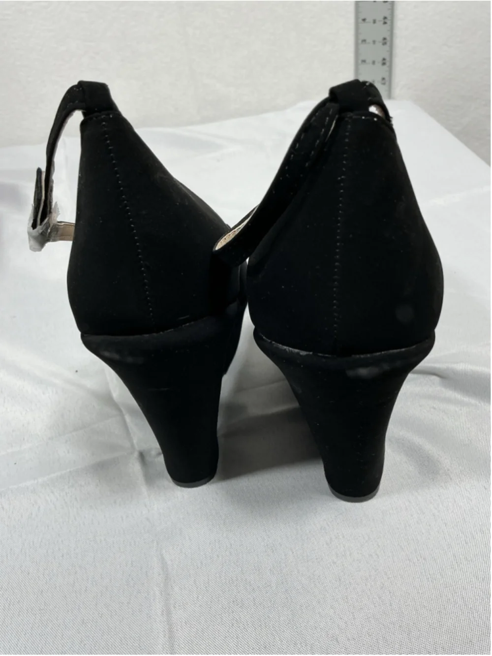 Womans New Forever Trendy-29 Platform Wedge Shoe Size 10 Black